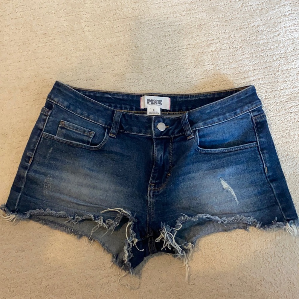 Victoria Secret Pink Denim Shorts